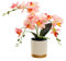 Künstliche Orchidee, Bonsai-Dekoration, atemberaubende Ergänzung für jeden Raum (Rosa)