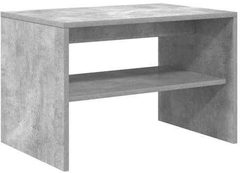 vidaXL TV-Schrank Betongrau 60x40x40 cm Holzwerkstoff, TV-Möbel, Fernsehtisch, Medienschrank, Fernsehschrank, TV-Konsole, TV-Bank, TV-Regal
