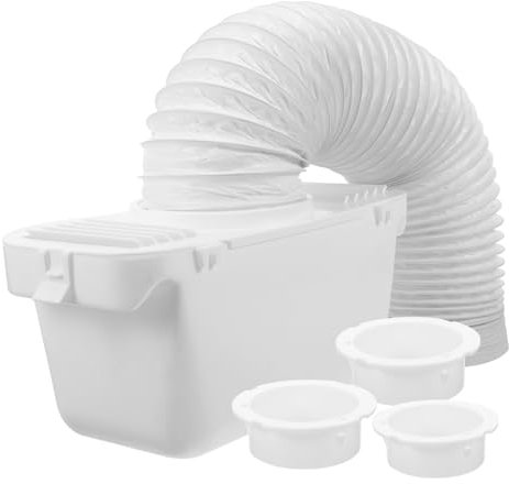 Générique Kit De Ventilation Intérieure Pour Sèche-linge Connecteur Pratique Avec Collecteur De Poussière Et Tuyau De Condenseur Compatible Avec Divers Modèles De Séchoirs