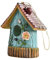 Ohulelks Hängendes Vogelhäuschen, Vogelhäuschen, Gartendekoration, Nest, Geeignet zum Aufhängen Am, Layout, Basteln B