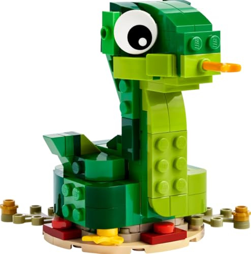 LEGO® 40707 Année du Serpent | Set saisonnier 2024 | 174 pièces | Idée de Cadeau | Figurine de Construction pour Enfants à partir de 8 Ans | Décoration & Plaisir de Jouer | Set limité