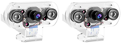 Umsoxhy 2X für 4B Kamera mit Halter und Kabel IR Kamera 5MP OV5647 Webcam Automatisch Zwischen Tag Umschalten