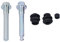 BCF1402A Rear Brake Caliper Slider Pins Kit, Replacement for Mazda 6 GG GY GH 02-12, Easy Installation, High Grade Metal + Rubber Material, Direct Replacement for OEM Design