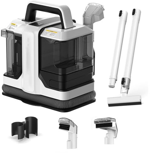 Carpet Spot Upholstery Cleaner, Handheld Sofa Stain Striker Wet Washer Machines Vacuum Portable Compact Cleaning Machine Small Messy Tool for Pets Home Rug Couch Car Seats