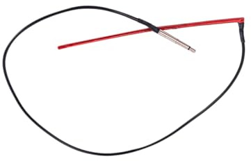 ELAYARD Passive Piezo Pickup Rot Untersattel Tonabnehmer für Akustikgitarre Hohe Empfindlichkeit Passendes Gitarrenzubehör für Klassische und Westerngitarren