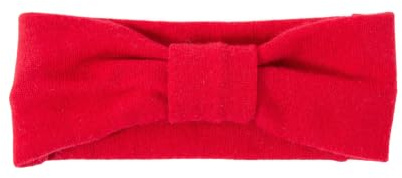 Turtle Doves Women's 100% Recycled Cashmere Headband, Red, Onesize | Lightweight, insulating & breathable winter headband, handcrafted in Britain to keep ears cosy and hair comfortably in place