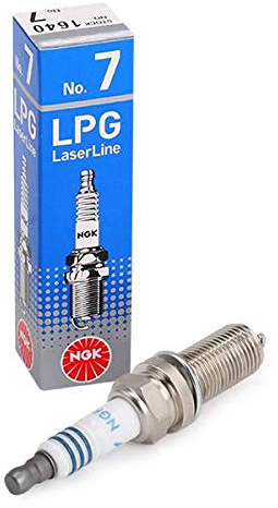 NGK 1640 LL7 LPG7 Laser Line 7 Zündkerze für LPG / CNG Gasbetrieb Flüssiggas