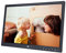 VBESTLIFE 15 Zoll Digitaler Fotorahmen,USB 2.0 1280 * 800 HD Touchscreen Digital Bilderrahmen mit Wecker/Kalender Movie Player, für Familien und Freunde.(Schwarz)
