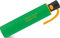 Benetton United Colors of 56604, Paraguas Plegable Automatico 52 Cm Green Unisex niños, Verde, 95 cm