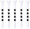 Zivisk Golf Tees Holz - 100 Stück 83mm Bambus Tees(Weiß)