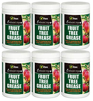 Vitax Easy To Use Gardening Monitoring Trap Fruit Tree Grease 200g (6 Pack)