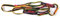 Daisy Chain Rope, Climbing Daisy Chain Rope 140cm/55.11inch Length Sling Daisy Chain Rope for High-altitude Work for Hole Exploration