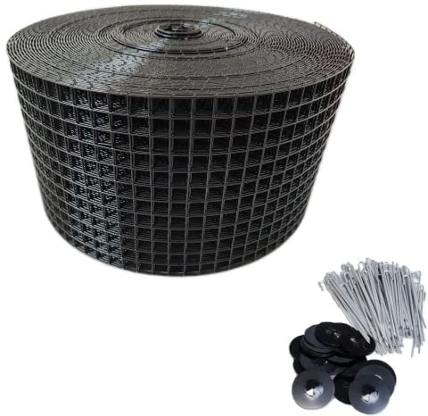 MachZ Solar Panel Guard 6 x 100' Wire Mesh with 100 Fastener Clips