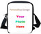 Howilath Kleine Kuriertasche mit lustigem Tierdruck, Outdoor-Reisetasche, Umhängetasche, Handytasche, Personalisierter Druck