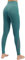 Persit Sport Leggings Damen, Sporthose Yogahose Laufhose Yoga Leggins Tights Sportleggins für Damen Türkis-Size 36 (Herstellergröße S)