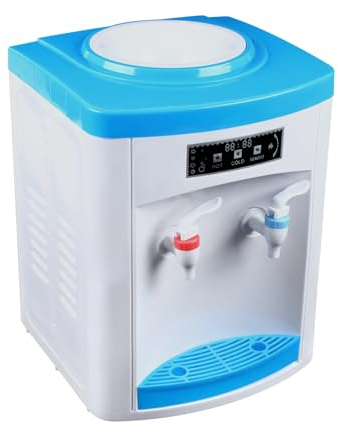 Distributore di acqua calda e fredda, 550 W, 220 V, erogatore di acqua calda e fredda per la casa, mini distributore di acqua elettrica da scrivania per 5 – 18 l