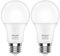 DiCUNO E27 Screw LED Bulb 9W, Daylight White 5000K, 60 Watts Halogen Equivalent, Large Screw in Light Bulb, 806LM, Non-Dimmable, ES High CRI 90 Lightbulbs for Lamp, 2 Pcs