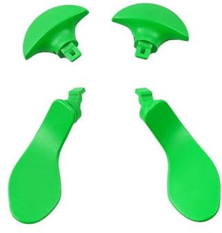 4 remos de mando Edge para PS5 DualSense Edge Controller Paddles para PS5 Edge, botón trasero de metal para PS5 Edge Controller (verde)