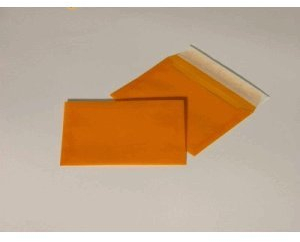 Briefumschläge Offset transparent C6 100g/qm HK VE=100 Stück intensivorange