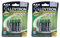 2 x Lloytron AAA 1100mAh NIMH AccuUltra Rechargeable Batteries (Pack of 4)