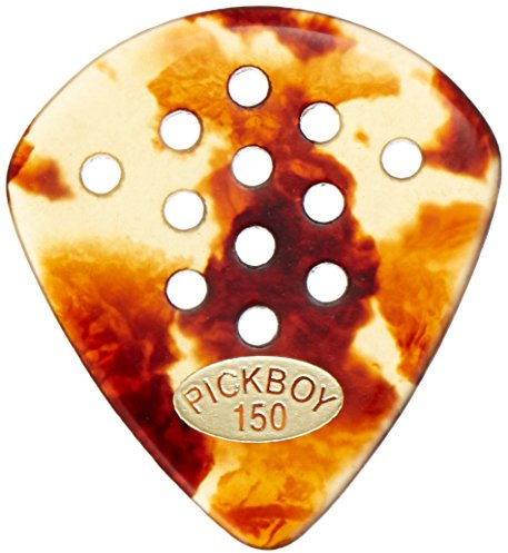 Pickboy POS-A-grip, Jazz, Classic T carcasa, celulosa, 1,50 mm, 10 púas