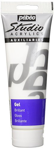 Pébéo 524180 Studio - Gel Brillante para Pintura acrílica (250 ml)