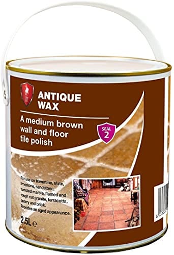 LTP Antique Wax | Medium Brown Wax for Ageing Quarry Tiles, Terracotta and Natural Stone Floors | Provides an aged appearance - 2.5Litre