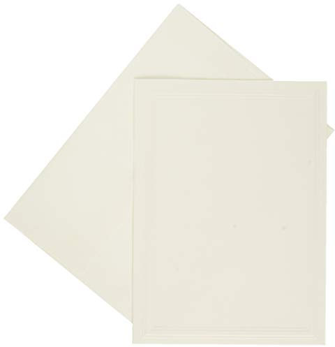 Strathmore Passepartouts und Rahmen, Papier, Weiß, 12,7 x 17,8 cm