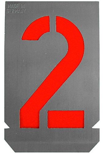 HaWe 2313834 Signierschablonen-Satz Zahlen, 30 mm