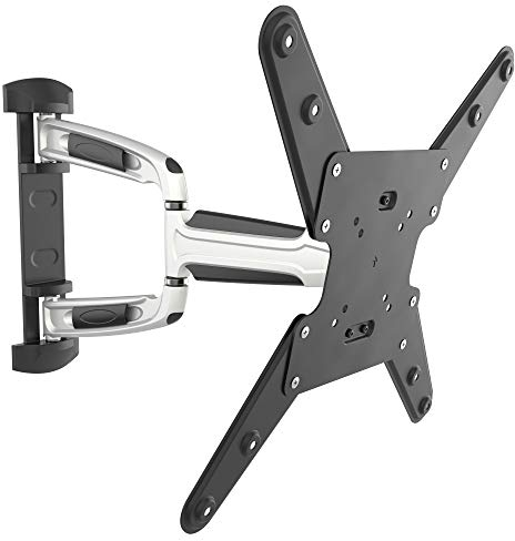 RICOO Soporte TV Pared Giratorio Inclinable Televisión 24-55 (61-140cm) S0744 Brazo articulado Televisor LED/LCD/Curvo VESA 75x75-400x400