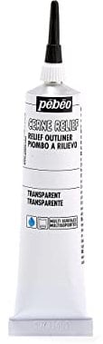 PEBEO Cerne Relief pour vitrail Transparent 37 ML
