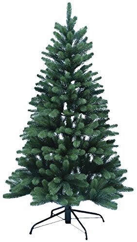 Lönartz® Naturgetreuer künstlicher Weihnachtsbaum PE-Spritzguss (ohne Beleuchtung), Höhe: 150cm / Ø100cm (PE-BO150)