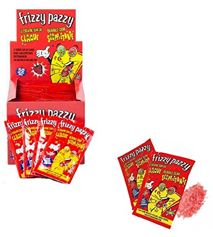 FRIZZY PAZZY FRAISE BOITE DE 50 SACHETS