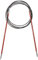 KnitPro International Rundstricknadel ZING 2,75 mm karneol 120 cm, Orange