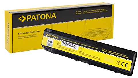 PATONA Laptop Akku für Toshiba Toshiba Dynabook T642/WTMGW | C70-A | Dynabook Qosmio T752 Serien | T752 | T752/T4F | T752/T8F | Dynabook Qosmio T852 Serien | T852 | DT852/8F | Dynabook B352 Serien | B352 | B352/W2CF | B352/W2CG | B352/W2JF | B352/W2JG | B352/W2MF | B352/W2MG | B352/W2MGW | Dynabook T572 Serien | T572 | T572/W2MF | T572/W3MG | T572/W3TF | T572/W4TG | Dynabook T652 Serien | T652 | T652/W4UGB | T652/W4VGB | T652/W5UFB | T652/W5UGB | T652/W5VFB - [ Li-ion; 6600mAh;schwarz]