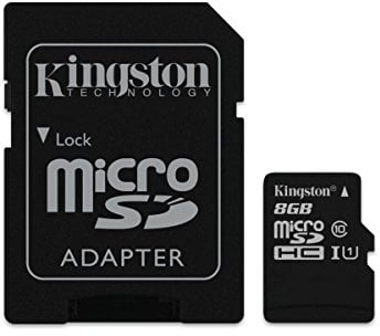 Kingston Industrial Temperature Micro SDHC UHS-I 8GB Class 10 Speicherkarte + SD-adapter