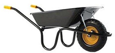 Haemmerlin 9004 Camden Classic Wheelbarrow Puncture Free Tyre Black 85L
