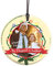 National Lampoons Christmas Vacation – Clark und Ellen Griswold – 8,9 cm Starfire Prints Glaskunst – ideal zum Verschenken und Sammeln