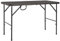 vidaXL Gartentisch HDPE Braun Rattanoptik Klapptisch Campingtisch Terrasse
