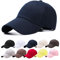 OCTERING Baseball Cap Unisex Baumwolle Baseball Mützen Reine Farbe Baseboard Baseballkappe