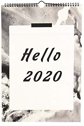 2020 Der Wandkalender Monatsplaner für tägliches Jahr, akademischer Schreibtisch-Jahreskalender