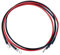 ECTIVE Batteriekabel - M8/M8, 2m, rot/schwarz, Kupfer, 16 mm² - Massekabel, Batterieladekabel, Stromkabel mit Ringösen für 12V Motorrad Batterie, Versorgungsbatterie, Traktionsbatterie
