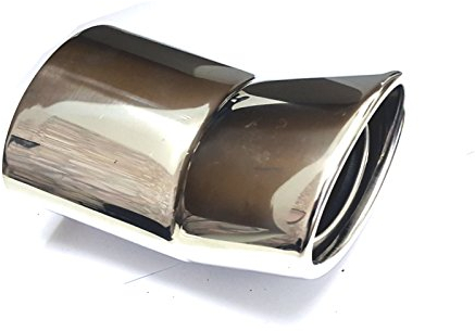 ER107 - Endrohr Auspuffblende zum anschrauben Maße: L=152 B=107 H=69mm