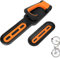 JOJYO Wandhalterung Fahrradhalter, Bike Rack-Wand Befestigter Vertikal Fahrradträger der Wand befestigter Platzsparende (Orange)