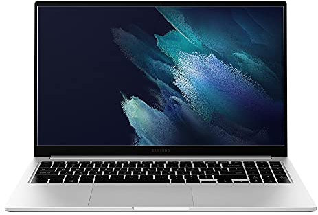 Samsung Galaxy Book Intel Core i7 with Windows 10 Home 15.6 Inch Laptop 8GB RAM 512GB Storage Mystic Silver (UK Version) - FREE Upgrade to Windows 11