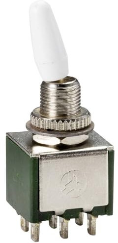 TRU COMPONENTS TC-9218548 Kippschalter 250 V/AC 2A 2 x EIN/EIN rastend, 5 Stück