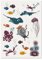 cats on appletrees Kindertattoos, Farbe:Petrol