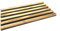 D.O.M. Brotbrett DESIGN aus Olivenholz zum Schneiden von Brot oder Baguette - Ohne Messer, ohne Gravur