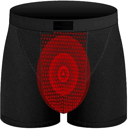MECKOZ Herren-Erweiterungs-Unterwäsche Modal Gesundheit Energie Boxershorts Tourmaline Magnetische Therapie Energetic Man Pant 5er-Pack(5XL)