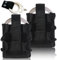 AzReference Handschellentasche, Nylon-Handschellen-Halter, offene Oberseite, passend für Asp-Handschellen, Scharniere, Kette, faltbare starre Handschellen, kompatibel mit MOLLE/verschiedenen